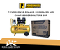 POWERHOUSE OIL AND NOISE LESS AIR COMPRESSOR 50LITERS 2HP