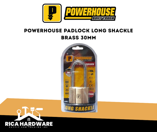 POWERHOUSE PADLOCK SHORT SHACKLE 30MM