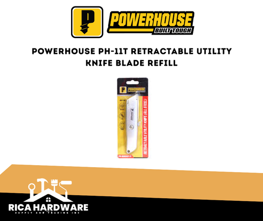 POWERHOUSE RETRACTABLE ULITY KNIFE BLADE