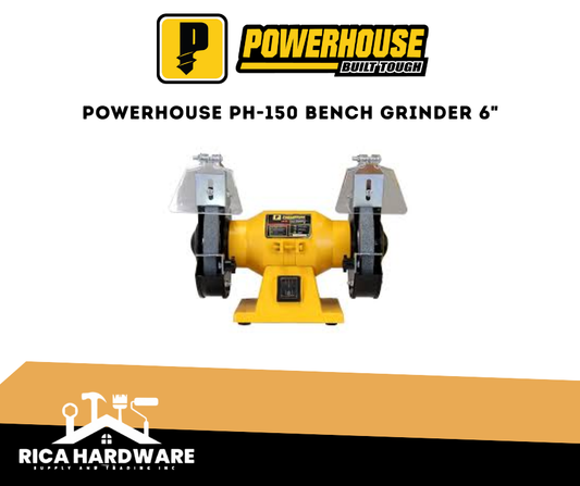 POWERHOUSE PH-150 BENCH GRINDER 6"
