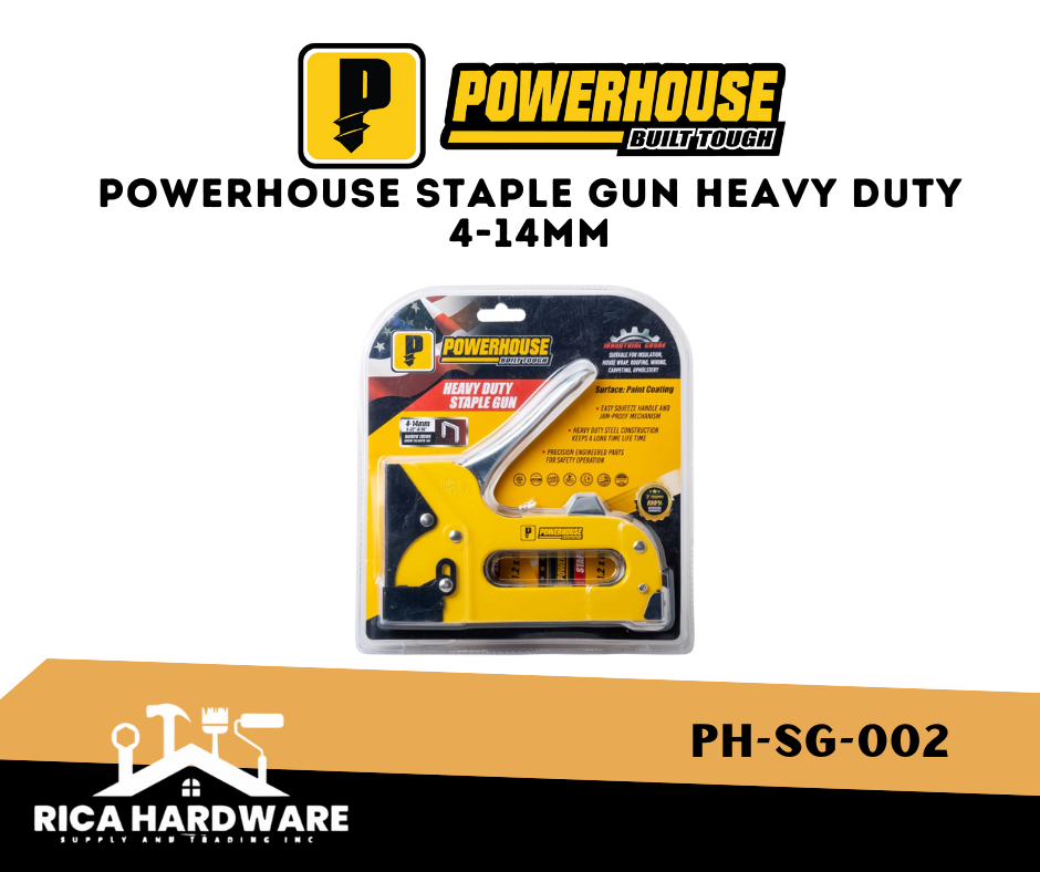 POWERHOUSE PH-SG-002 STAPLE GUN HEAVY DUTY 4-14MM