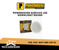 POWERHOUSE PHE-510C-WHT-RND-6W-DL SURFACE LED DOWNLIGHT ROUND