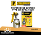 POWERHOUSE PHSG-5275 SUCTION TYPE AIR SPRAY GUN