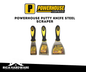 POWERHOUSE STAINLESS STEEL SCRAPER 2"