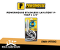 POWERHOUSE STAINLESS LAVATORY P-TRAP 1 1/4" (WH-PT114)
