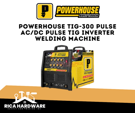 POWERHOUSE TIG-300 PULSE AC/DC PULSE TIG INVERTER WELDING MACHINE
