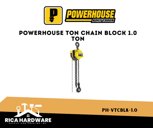 POWERHOUSE PH-VTCBLK-1.0 TON CHAIN BLOCK 1.0 TON