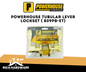 POWERHOUSE TUBULAR LEVER LOCKSET ( 809PB-ET)