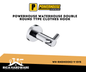 POWERHOUSE WATERHOUSE DOUBLE ROUND TYPE CLOTHES HOOK