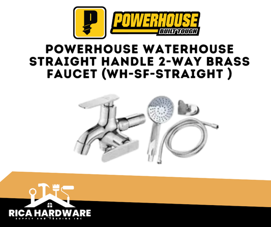 POWERHOUSE WATERHOUSE STRAIGHT HANDLE 2-WAY BRASS FAUCET (WH-SF-STRAIGHT )