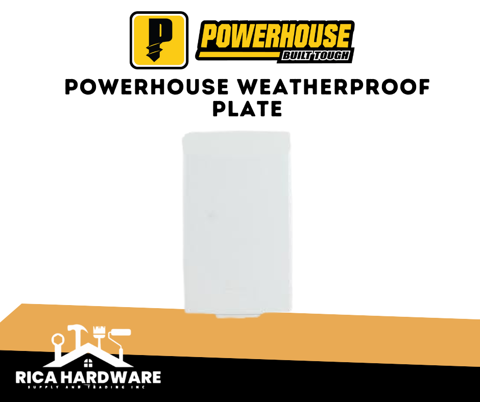 POWERHOUSE WEATHERPROOF PLATE (LHWDP-105WP)