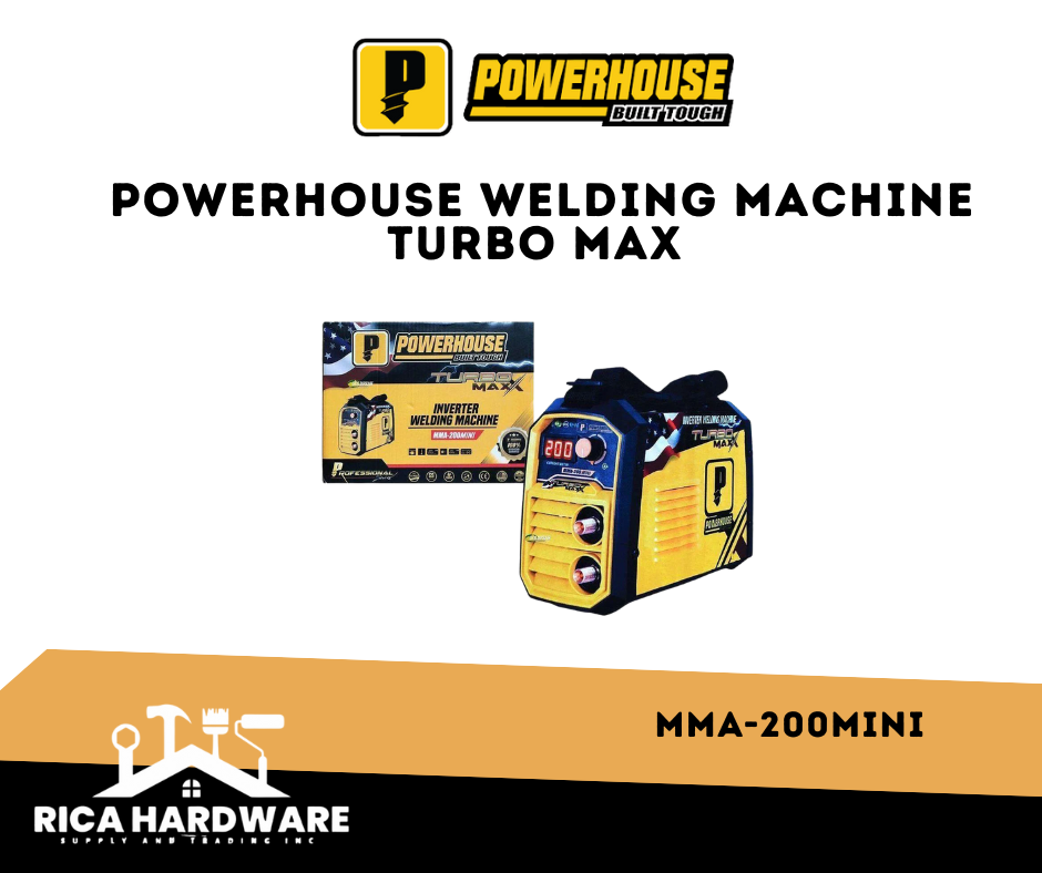 POWERHOUSE WELDING MACHINE TURBO MAX MMA-200MINI