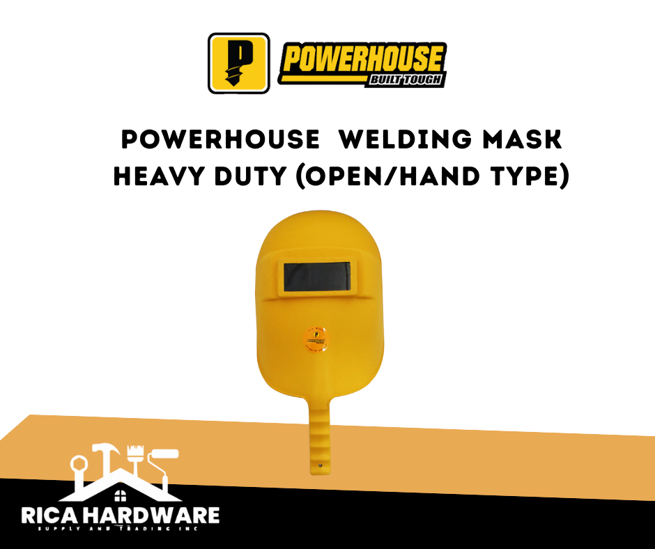 POWERHOUSE  WELDING MASK HEAVY DUTY (OPEN/HAND TYPE)