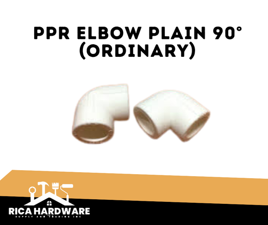 PPR ELBOW PLAIN 90° (ORDINARY)
