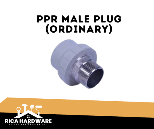 PPR MALE PLUG (ORDINARY)