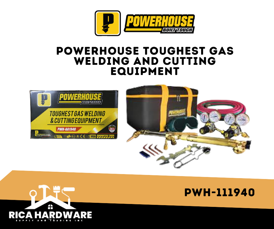 POWERHOUSE TOUGHEST GAS WELDING AND CUTTING EQUIPMENT (PWH-111940)
