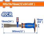 WADFOW COLD CHISEL 305X16X19MM WCC2311