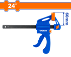WADFOW QUICK BAR CLAMP 60x600mm 24" (WCP4324)