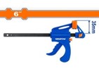 WADFOW QUICK BAR CLAMP 35x150MM 6" (WCP4376)