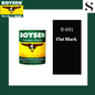 BOYSEN QUICK DRYING ENAMEL FLATBLACK B-691 1 LITER