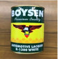BOYSEN QUICK DRYING AUTOMOTIVE LACQUER WHITE B1300 4L