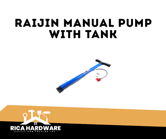 RAIJIN MANUAL PUMP WITH TANK
