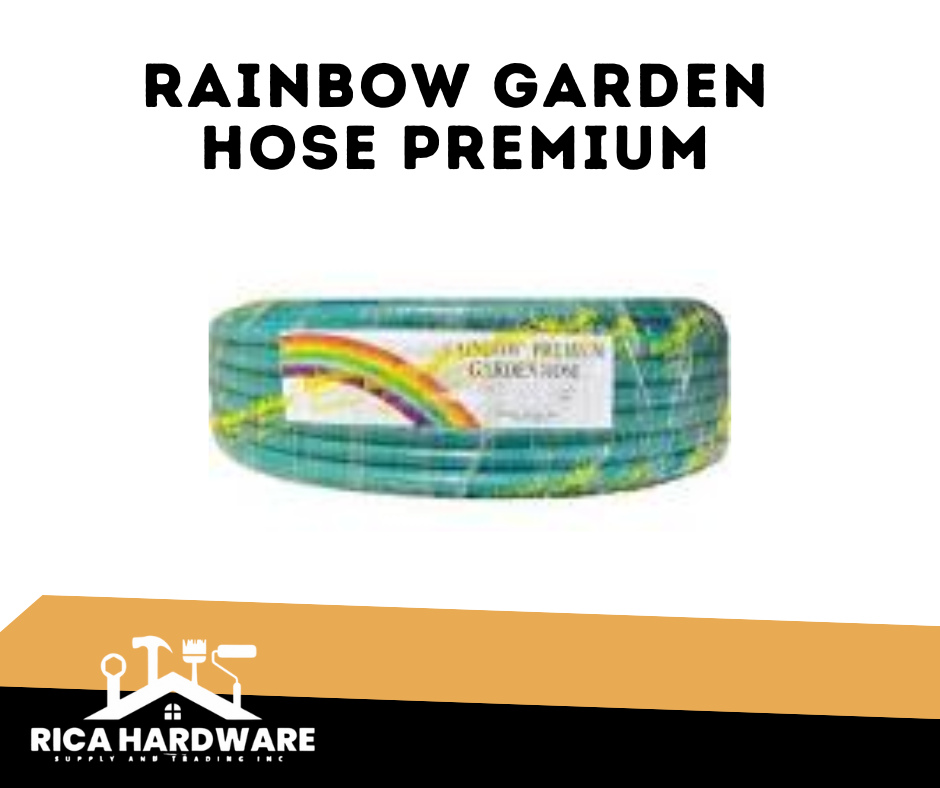 RAINBOW PREMIUM PRESSURE GARDEN HOSE GREEN & RED