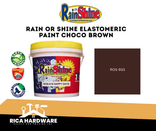 RAIN OR SHINE CHOCOLATE BROWN GALLON
