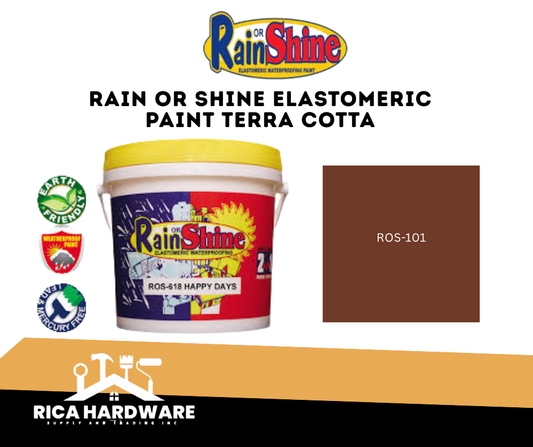 RAIN OR SHINE ROS 101 TERRA COTTA