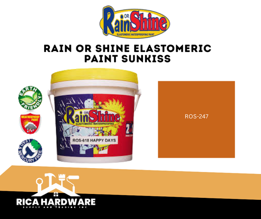 RAIN OR SHINE ELASTOMERIC PAINT SUNKISS ROS-247