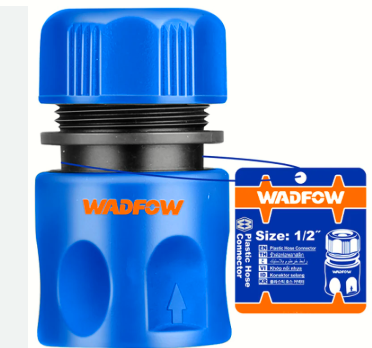 WADFOW PLASTIC HOSE CONNECTOR 1/2" (WQC2E12)