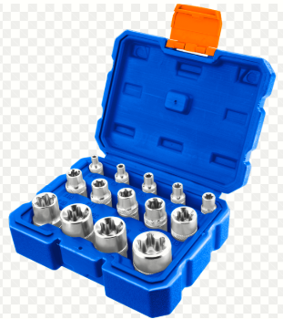 WADFOW 14PCS E-TYPE SOCKET SET WST3D14