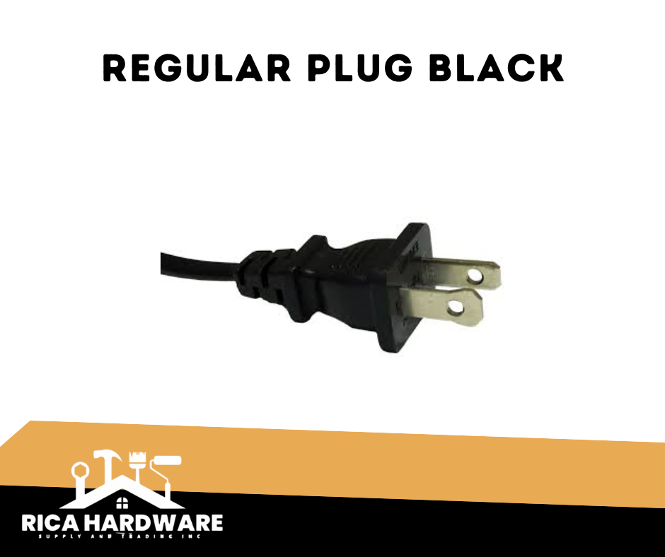 REGULAR PLUG BLACK
