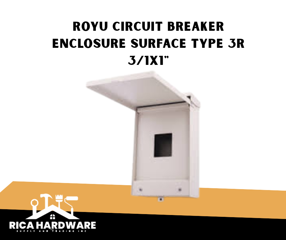ROYU CIRCUIT BREAKER ENCLOSURE SURFACE TYPE 3R 3/1x1"