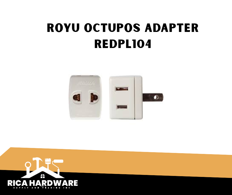 ROYU OCTUPOS ADAPTER REDPL104