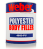 WEBER BODY FILLER WITH HARDINER