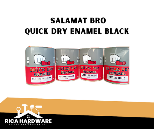 SALAMAT BRO QUICK DRY ENAMEL BLACK