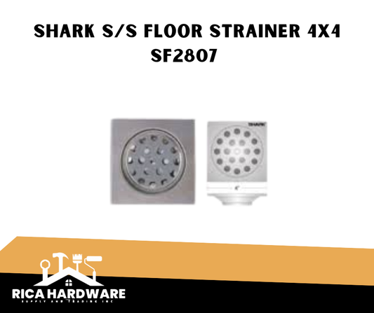 SHARK SF2807 S/S FLOOR STRAINER 4x4