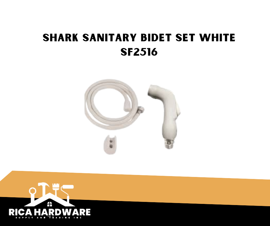 SHARK SANITARY BIDET SET WHITE SF2516