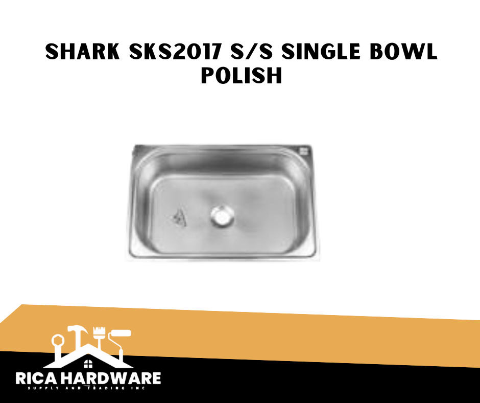 SHARK SKS2017 S/S K-SINI /SINGLE BOWL POLISH