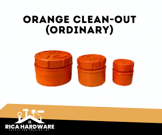 ORANGE CLEAN OUT (ORDINARY) (2",3",4")