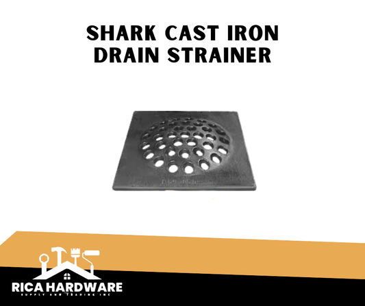 SHARK CAST IRON DRAIN STRAINER