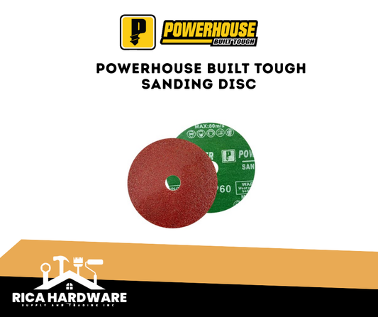 POWERHOUSE BUILT TOUGH SANDING DISC P80