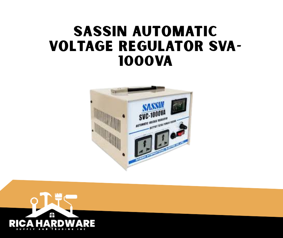 SASSIN AUTOMATIC VOLTAGE REGULATOR SVA-1000VA