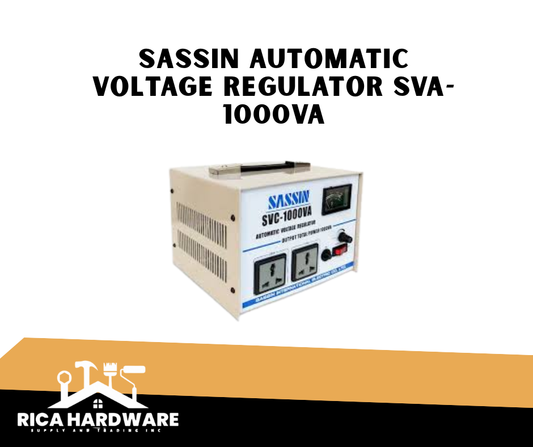 SASSIN AUTOMATIC VOLTAGE REGULATOR SVA-1000VA