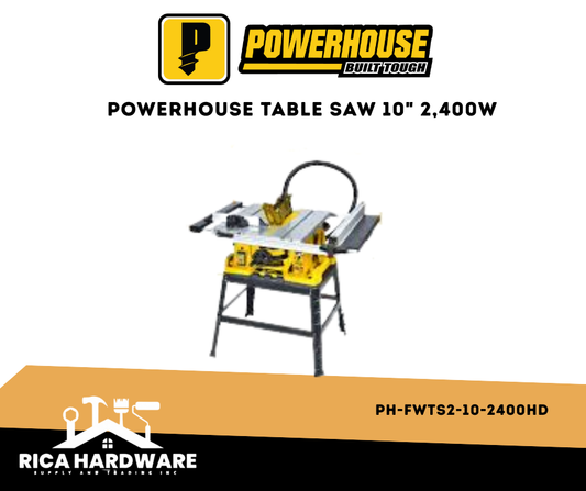 POWERHOUSE PH-FWTS2-10-2400HD TABLE SAW 10" 2,400W