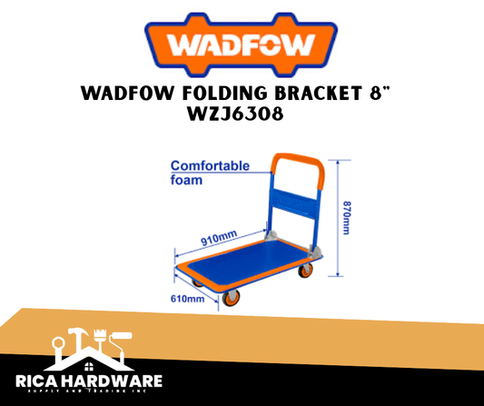WADFOW FOLDABLE PLATFORM HAND TRUCK WITH COMPORTBLE FOAMHANDLE 300kg (WWB1330)