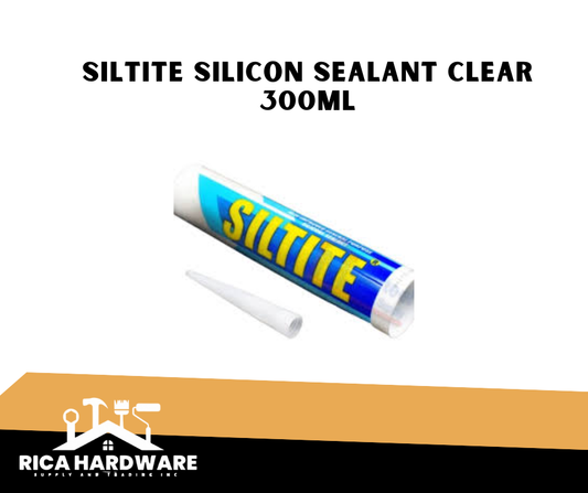 SILTITE SILICON SEALANT CLEAR 300ML