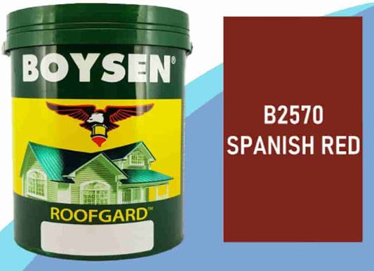 BOYSEN ROOF GUARD SPANISH RED 1TIN