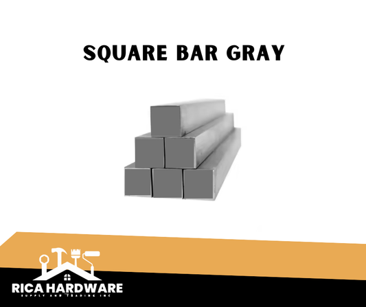 SQUARE BAR 10MM GRAY